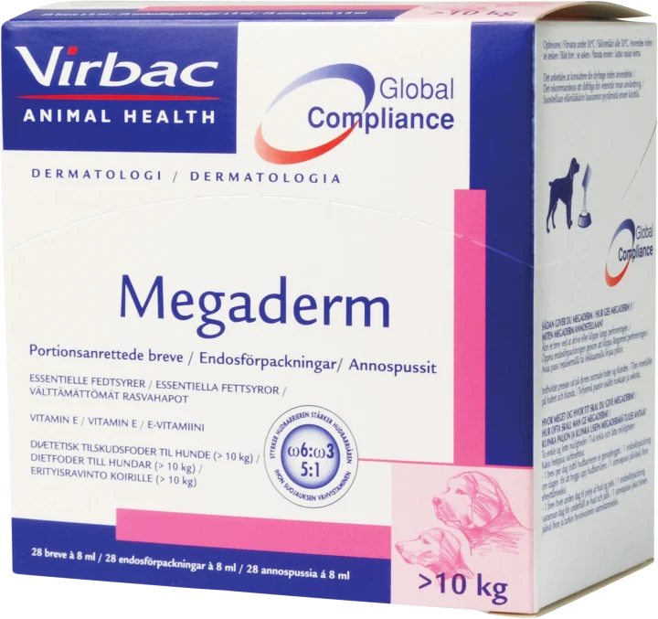 Virbac Megaderm 28x8 ml Virbac