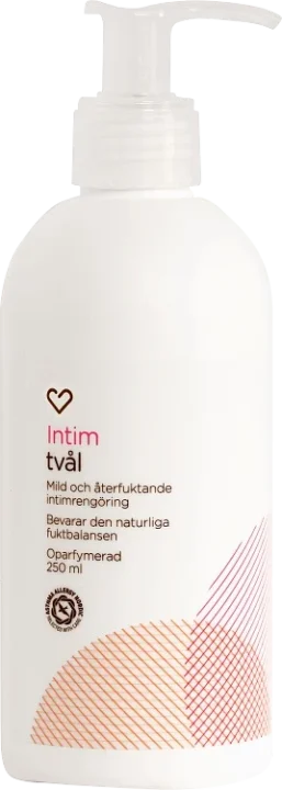 Hjärtats Intim Tvål Oparfymerad 250ml Hjärtats