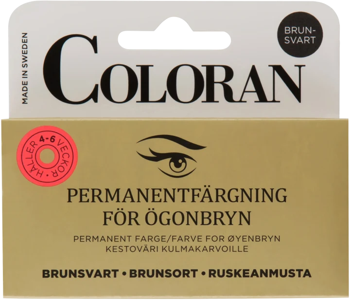 Coloran Ögonbrynsfärg 1st Brunsvart Coloran