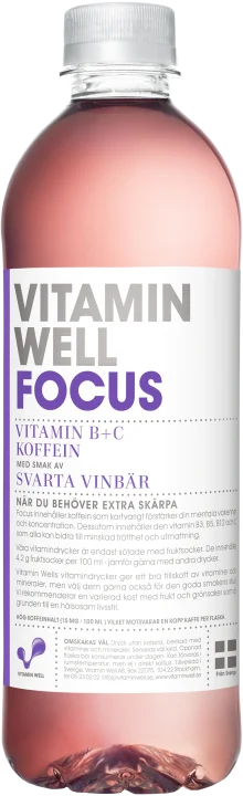 Vitamin Well Focus 50 cl Vitamin Well