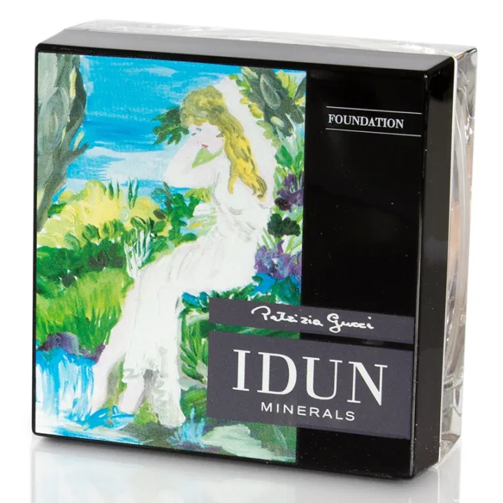 IDUN Minerals Mineral Powder Foundation Runa Neutral Olive Beige 9 g IDUN Minerals