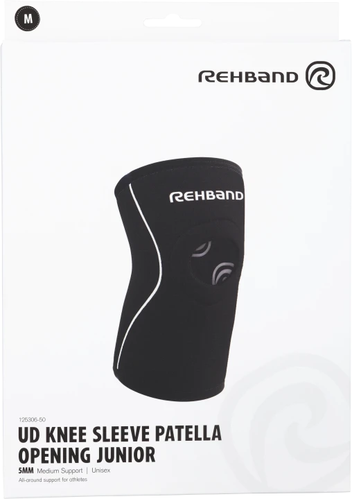 Rehband UD Knee Sleeve Patella Open Junior M Rehband