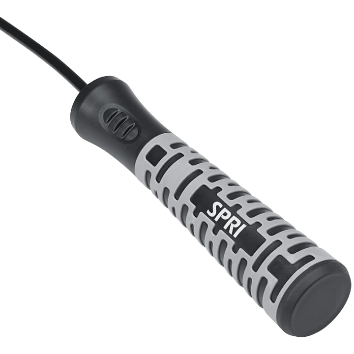Spri Sure-Grip Adjustable Speed Rope Spri