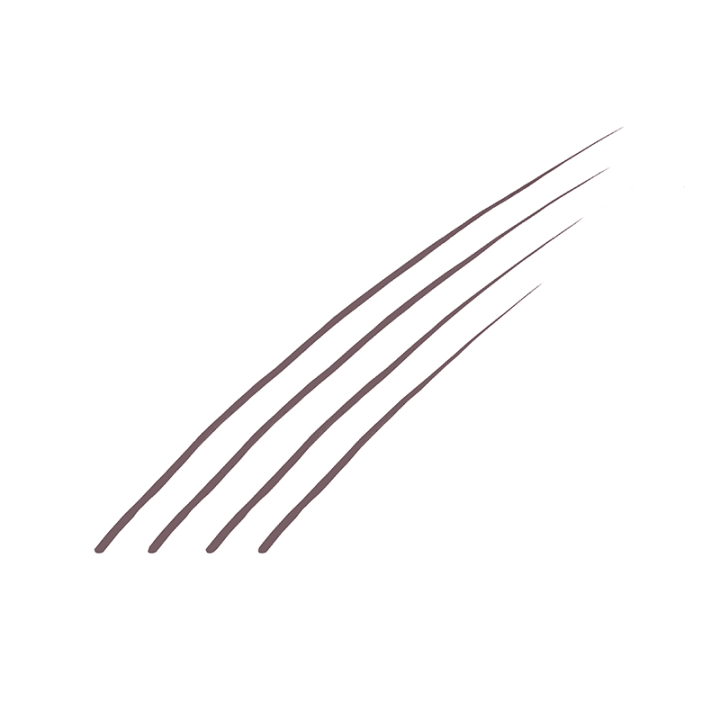 The Brow Fine Liner, Micro Fine Precise Tip 1,1 ml 43 Medium Brown IsaDora
