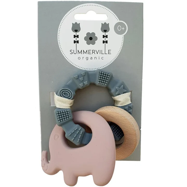 Summerville Organic Bitleksak Elefant Pale Mauve Summerville Organic