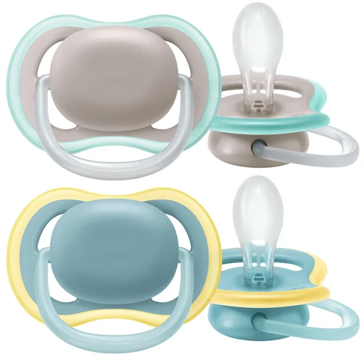 Philips Avent Ultra Air Napp 18 mån+ Grå/Teal 2-pack Philips Avent
