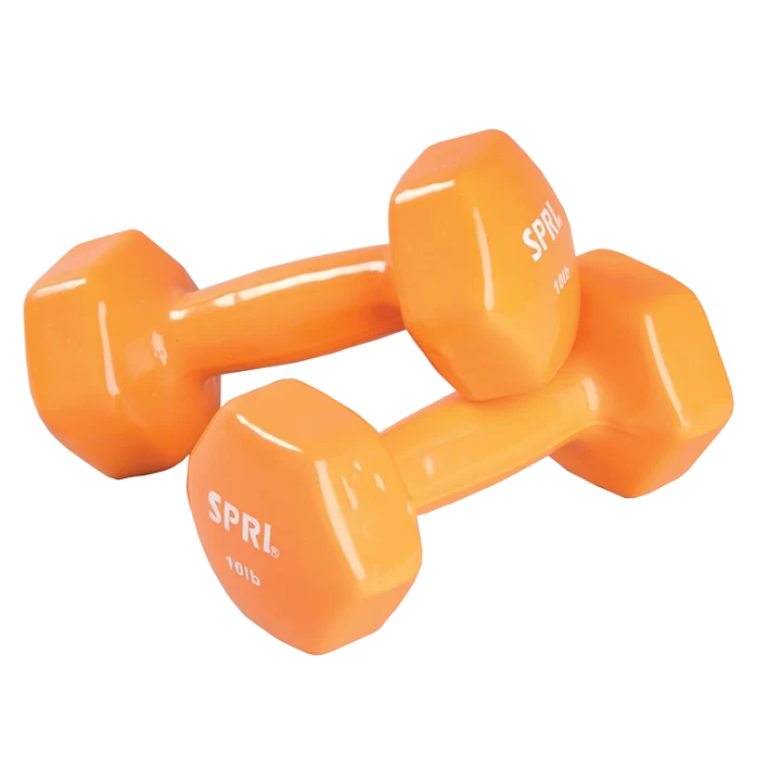 Spri Dumbbell Vinyl 4,5 kg Pair Spri