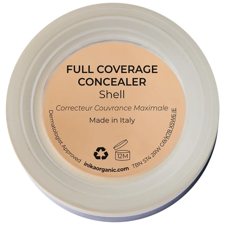 INIKA Full Coverage Concealer 3,5 g Shell Inika Organic
