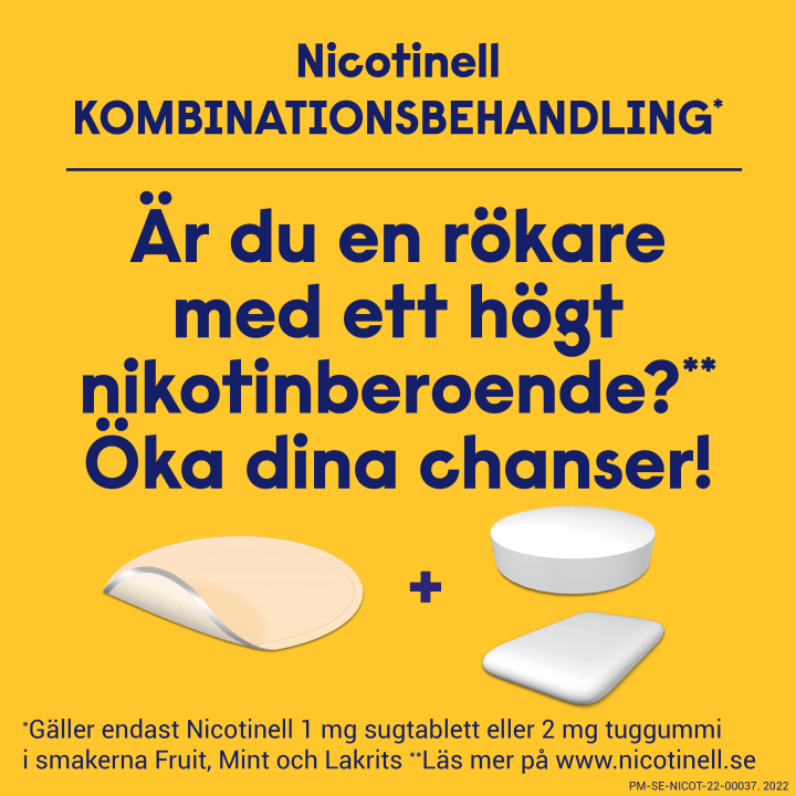 Nicotinell depotplåster 7 mg/24 timmar 7 st Nicotinell