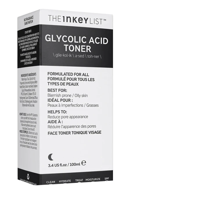 The Inkey List Glycolic Acid Toner 100ml The Inkey List 
