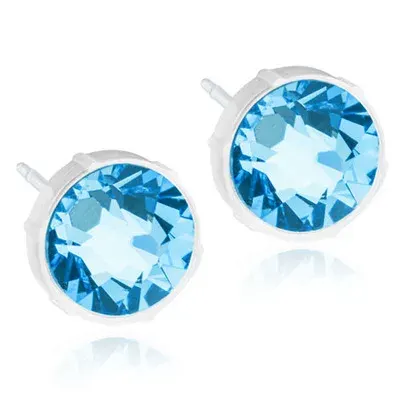Blomdahl Aquamarine Örhängen 6mm Blomdahl