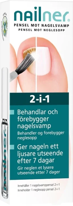Nailner Pensel 2 i 1 Nailner
