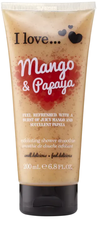 I LOVE Mango & Papaya Exfoliating Shower Smoothie 200 ml I Love...