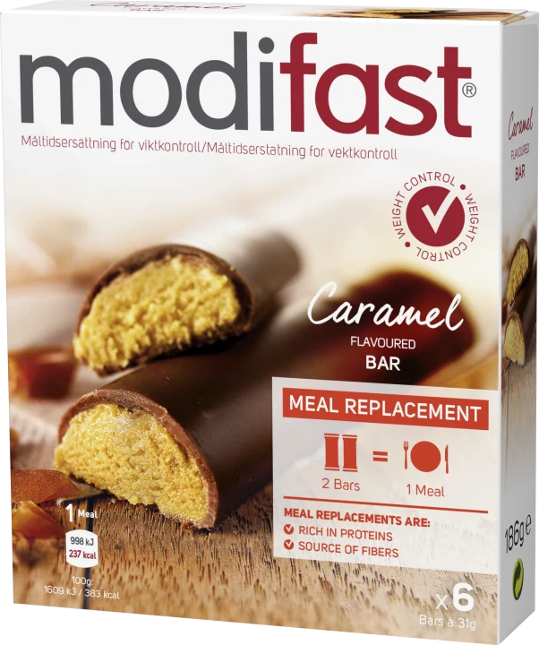 Modifast Bar Caramel 6 st Modifast