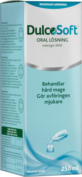 DulcoSoft oral lösning 250 ml Dulcosoft
