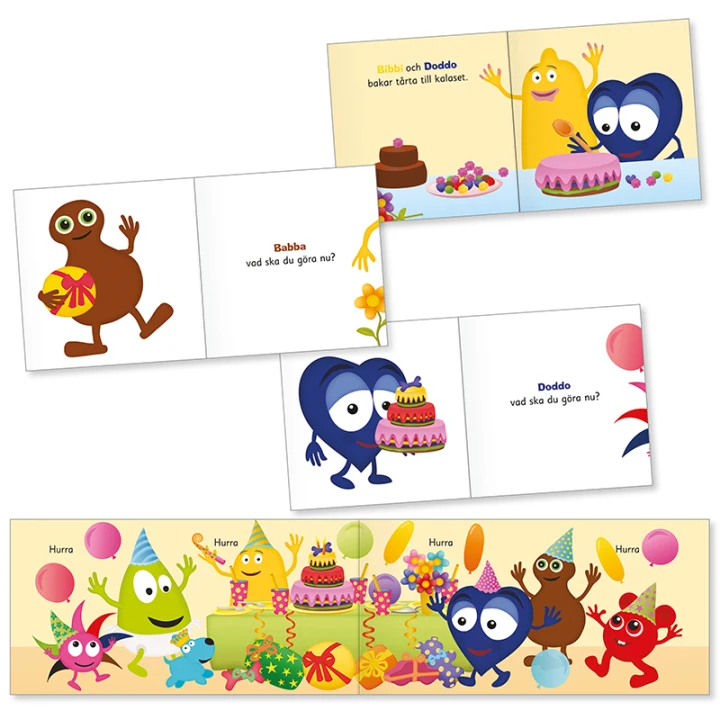 Teddykompaniet Babblarna Kalas hos Babblarna Teddykompaniet