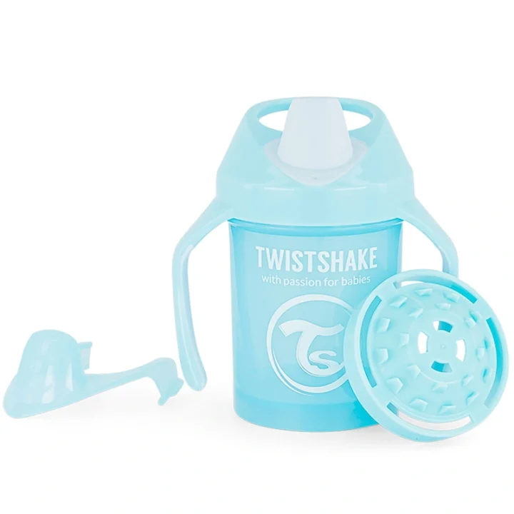 Twistshake Mini Cup 4+ mån 230 ml Pastellblå Twistshake