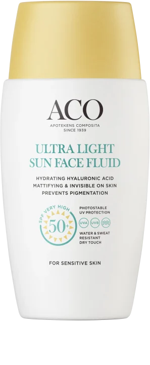 ACO Sun Light Face Fluid SPF50+ 40 ml ACO
