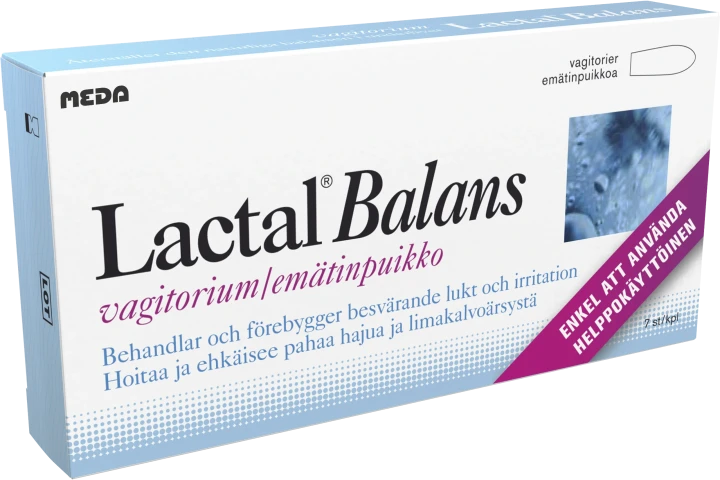 Lactal Balans Vagitorier 7 st Lactal