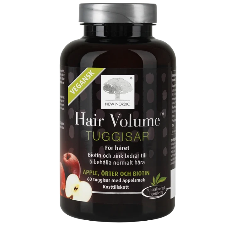 New Nordic Hair Volume Tuggisar 60 st New Nordic