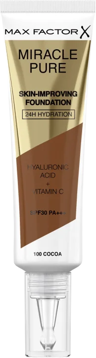 Max Factor Miracle Pure Foundation 100 Cocoa Max Factor
