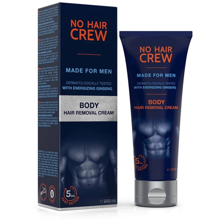 No Hair Crew Body Hair Body Hair Removal Cream 200 ml No Hair Crew
