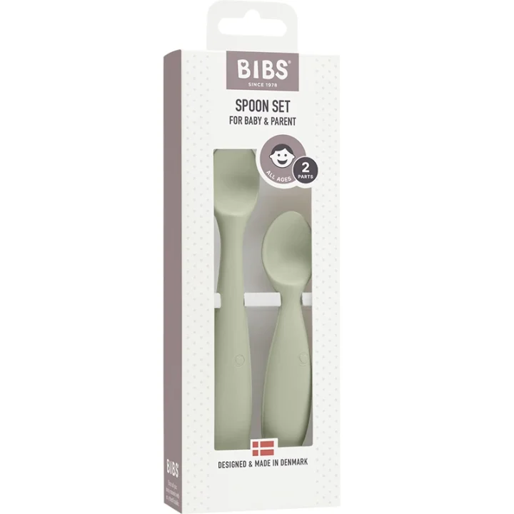 BIBS Spoon Set Sage Bibs