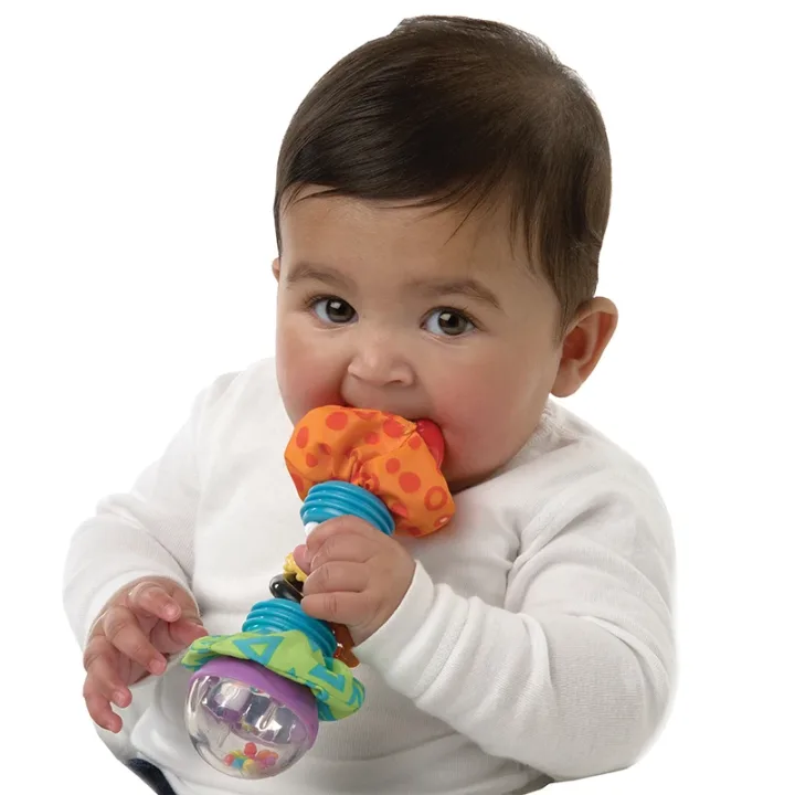Playgro Super Shaker Rattle & Teether Skallra Playgro