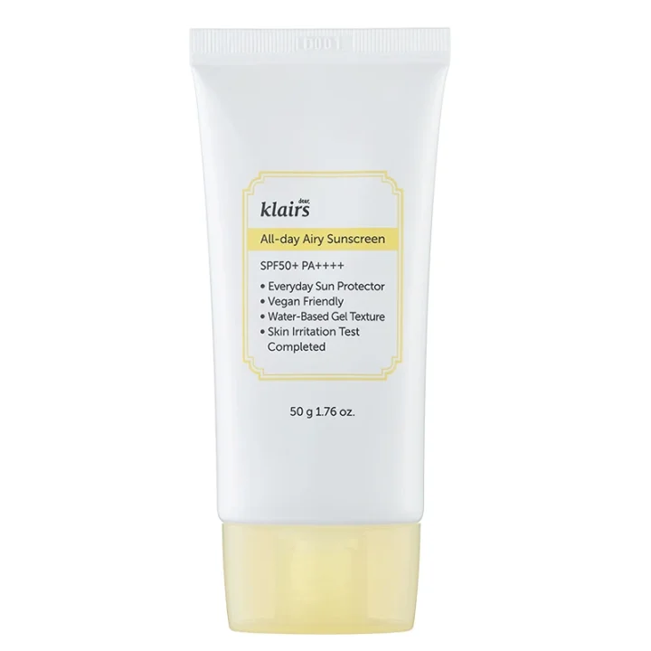 Klairs All-day Airy Sunscreen 50 g Klairs