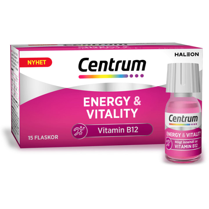 Centrum Energy & Vitality kosttillskott 15 flaskor centrum
