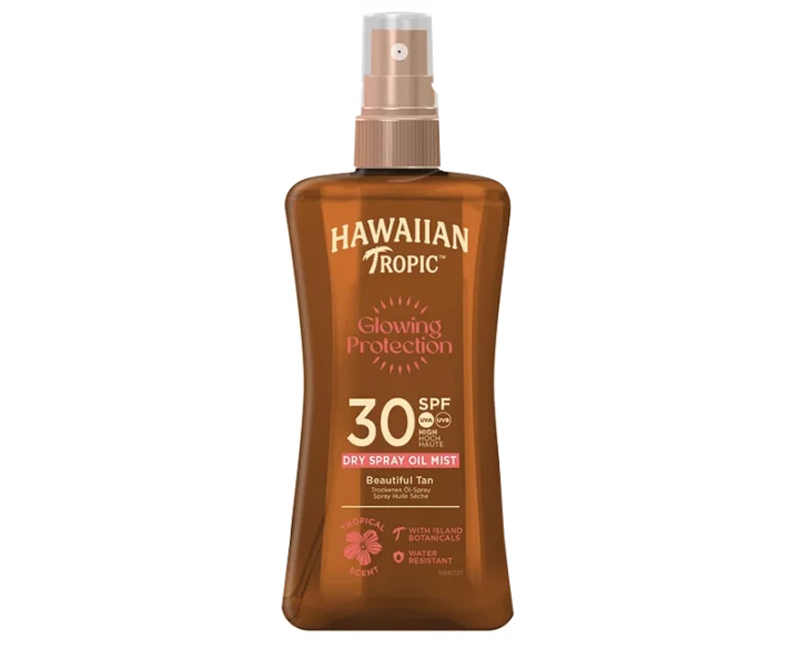 Hawaiian Tropic Glowing Protection Dry Oil Spray SPF30 200 ml Hawaiian Tropic