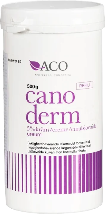 Canoderm kräm refill 5% 500 g Canoderm