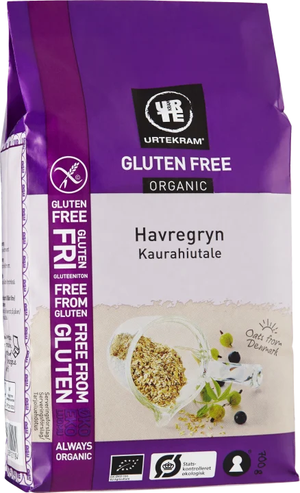 Urtekram glutenfria HAVREGRYN Eko 700 g Urtekram