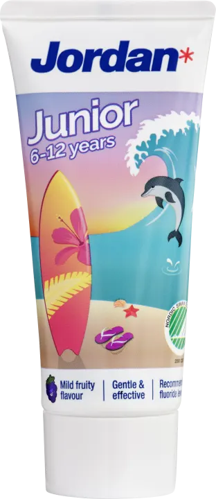 Jordan Junior Tandkräm 6-12år 50ml Jordan