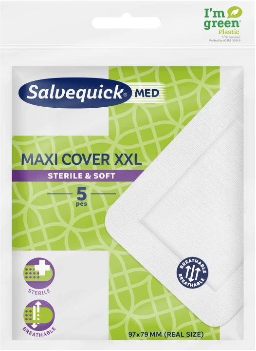 Salvequick MED Maxi Cover XXL 5 st Salvequick