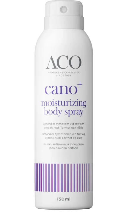 ACO Cano+ Moisturizing Body Spray 150 ml ACO