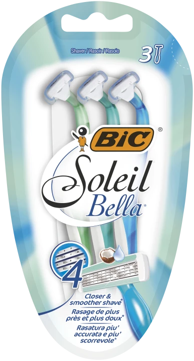 BIC Soleil Bella Rakhyvlar för Kvinnor 3-pack BIC