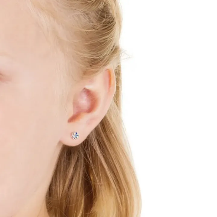 Blomdahl Örhängen MP Daisy 5mm Rainbow/Alexandrite Blomdahl