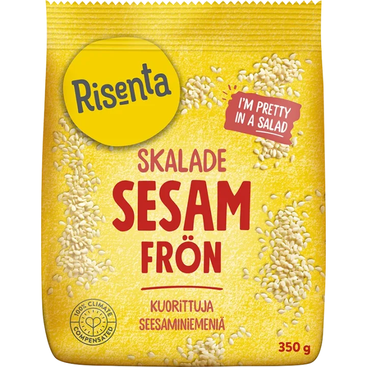 Risenta Sesamfrön Skalade 350 g Risenta