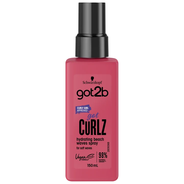 Schwarzkopf Got2b GotCurlz Hydrating Beach Waves Spray 150 ml Schwarzkopf