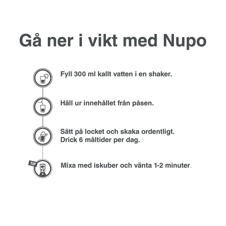 Nupo Diet Shake Vanilla 10 portioner Nupo