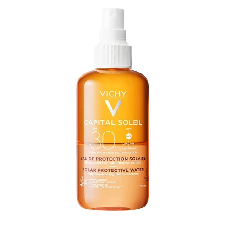 Vichy Capital Soleil Enhance Tan Protect Water SPF30 200 ml Vichy