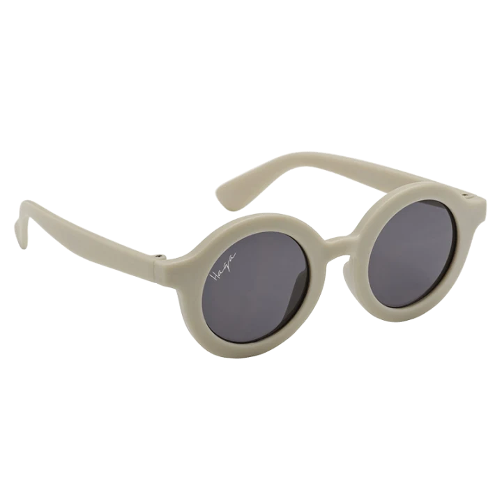 Haga Eyewear Solglasögon Dots Beige Grey lens Haga Optik