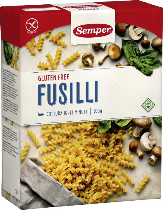 Semper glutenfri Fusilli 500 g Semper