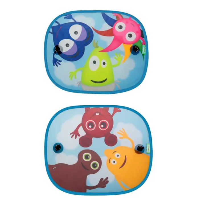 Teddykompaniet Babblarna Solskydd för bilen 2-pack Teddykompaniet