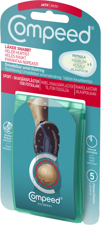 Compeed Underfoot Fotsuleplåster 5 st Compeed