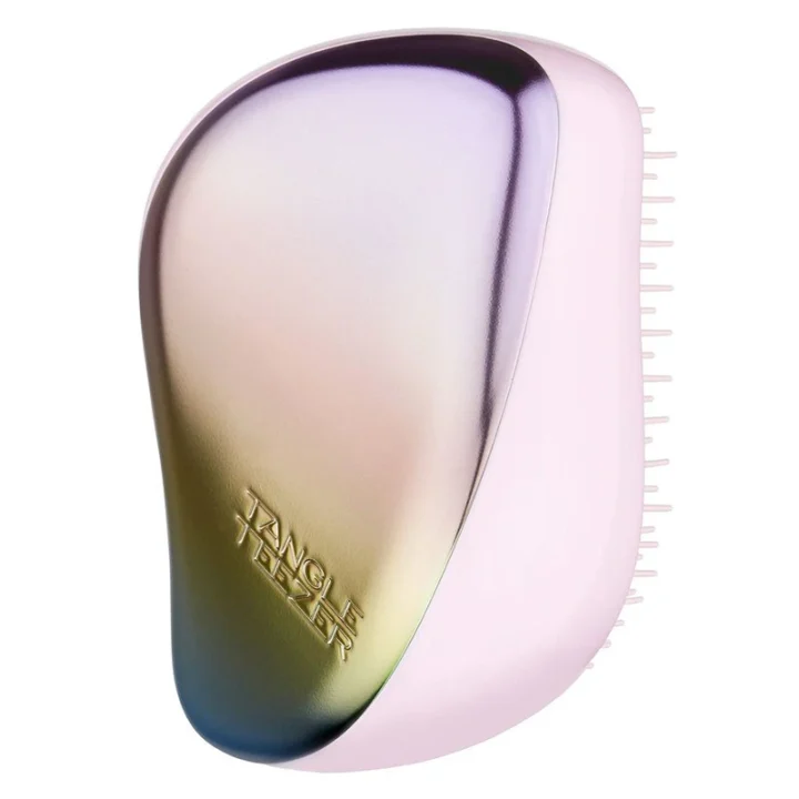 Tangle Teezer Compact Pearlescent Chrome Tangle Teezer