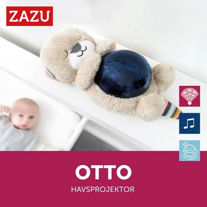 Zazu Otto The Otter Ocean Projector Zazu