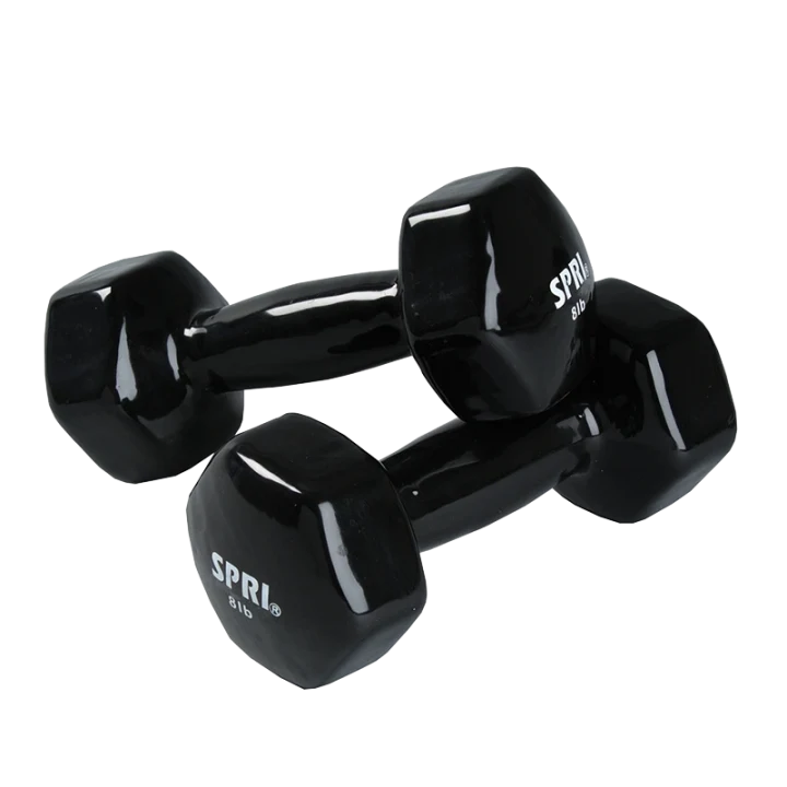 Spri Dumbbell Vinyl 3,6 kg Pair Spri