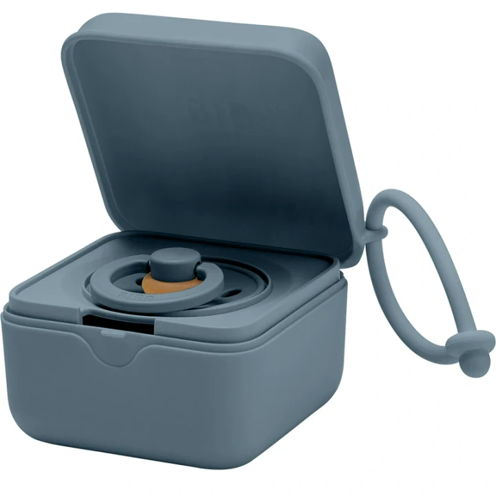 BIBS Pacifier Box Petrol Bibs